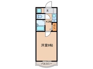 ベルコート三好Ⅰの物件間取画像